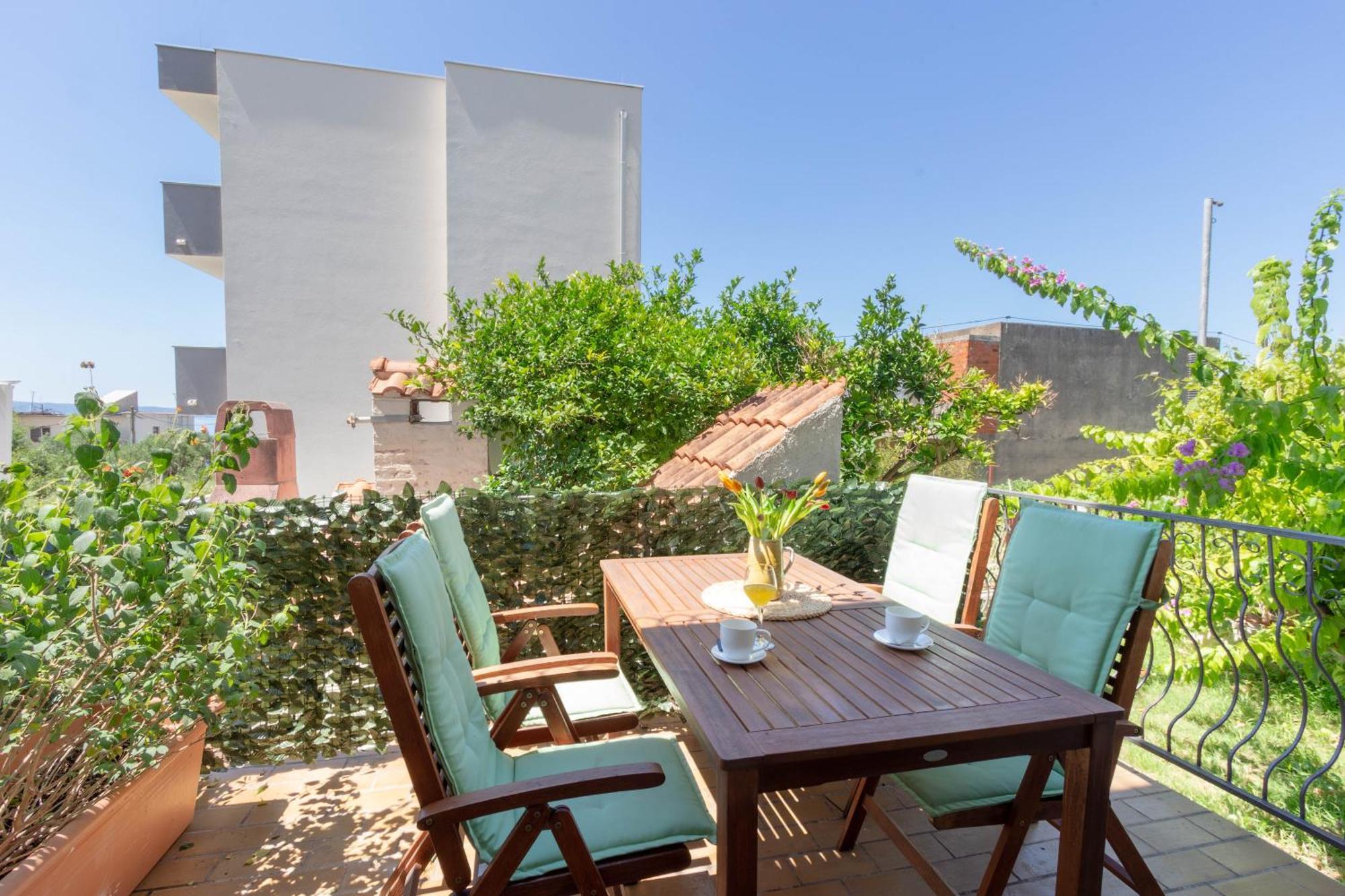 Apartman Dag Podstrana Exteriér fotografie